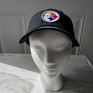 NFL Team Black Cap with Embroidered Logo